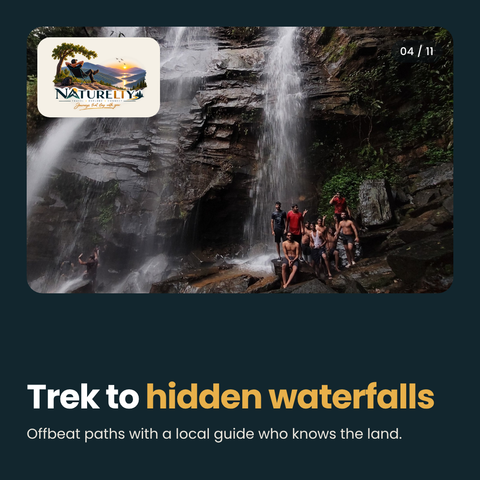 Trek to Hidden Waterfalls