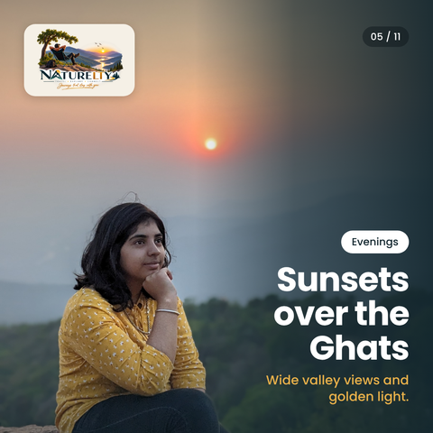 Sunsets over the Ghats